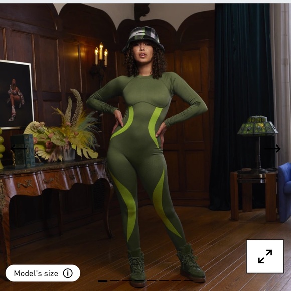 IVY PARK Pants - adidas x IVY PARK CIRCULAR KNIT CATSUIT